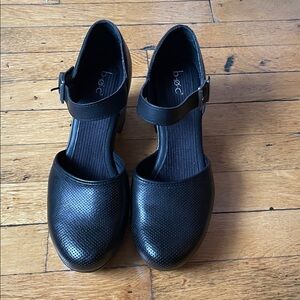 b.o.c. Black clog Mary Jane’s (worn once)